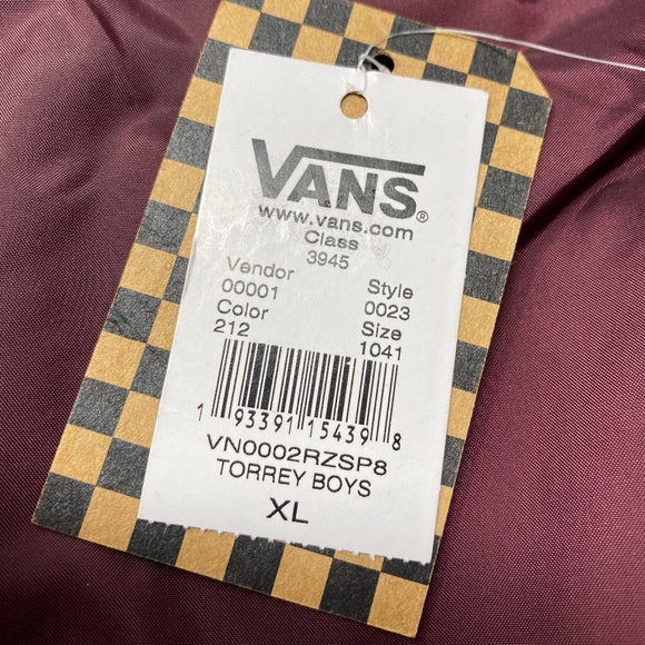 VANS x Harry Potter Boys' Jacket Torrey Coaches Jacket Windbreaker VN0002RZSP8 - Picture 4 of 4